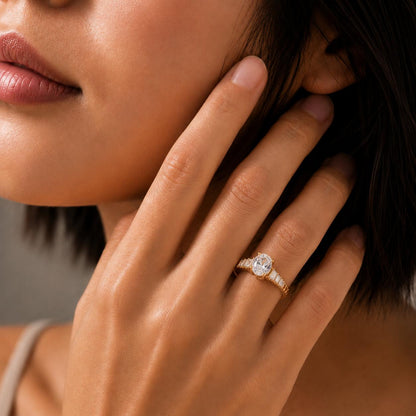 Vintage Gold Statement Ring