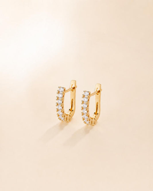 Sunburst Marquise Ear Climbers