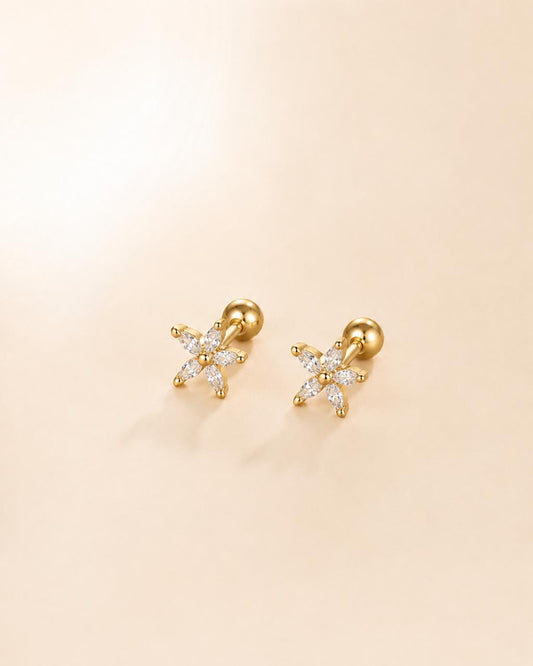 Celeste Starflower Second Studs
