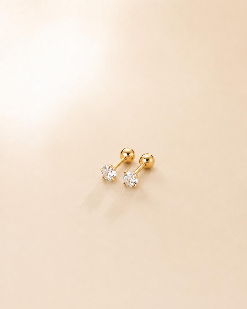 Crystal Second Studs