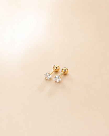 Crystal Second Studs