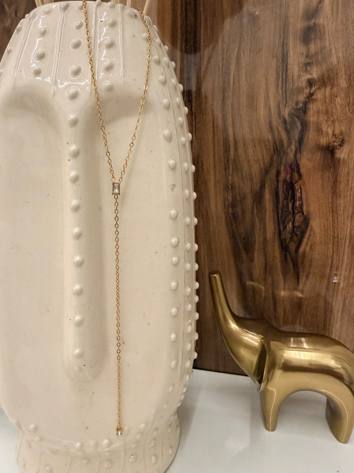 Elara Lariat Necklace