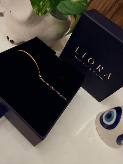 Solara Chain Cuff Bracelet