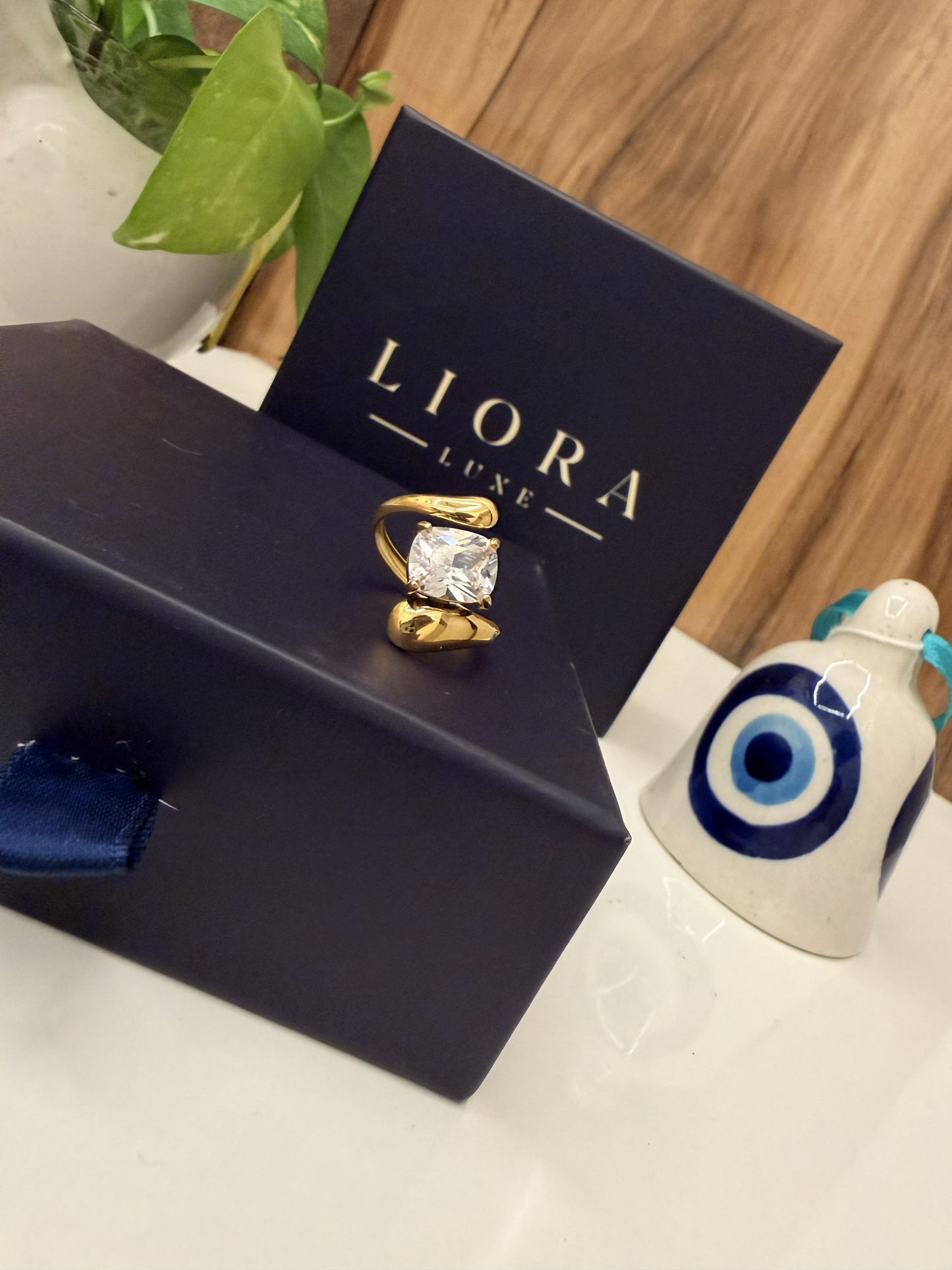 Aurora Wrap Statement Ring