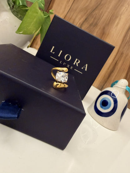 Aurora Wrap Statement Ring