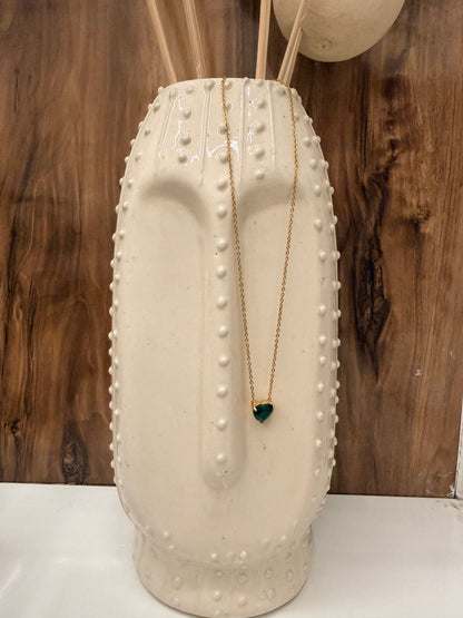 Verdelle Heart Necklace