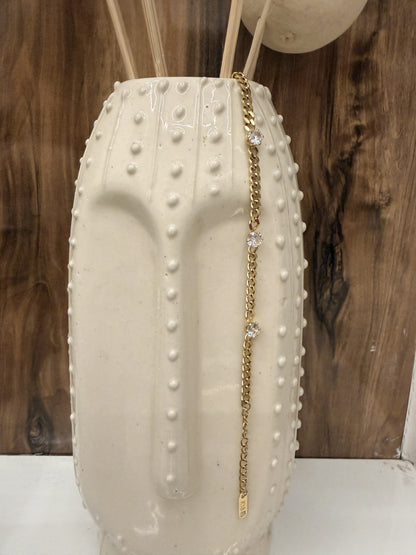 Crystal Chain Bracelet