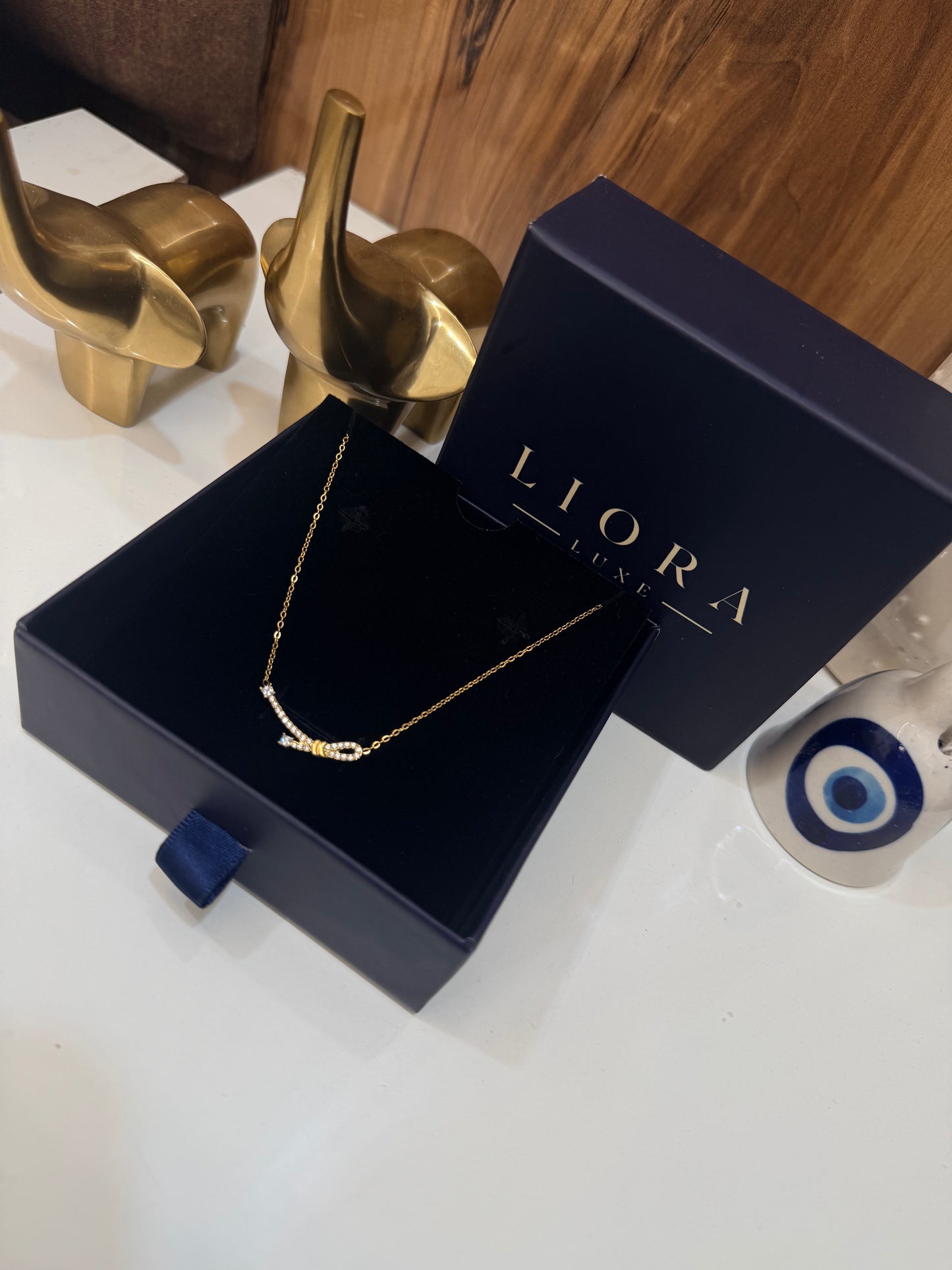 Vintage-Inspired Gold Locket Necklace