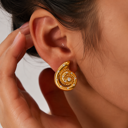 The Shell Stardust Studs