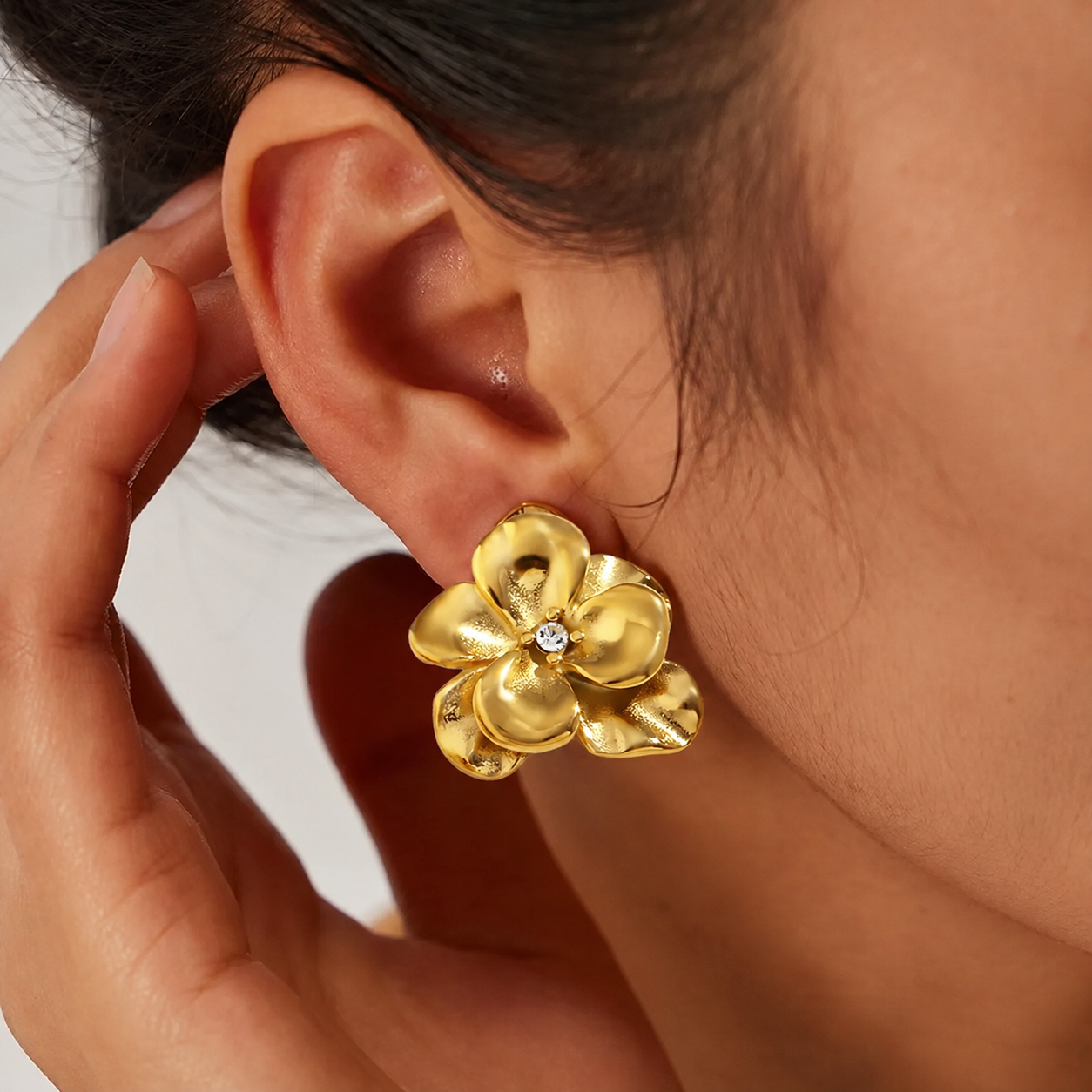 The Velvet Blossom Studs